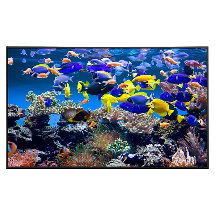 Papermoon Infrarot-Bildheizkörper Aquarium - 120 x 60 cm, 900 W - Vorderansicht