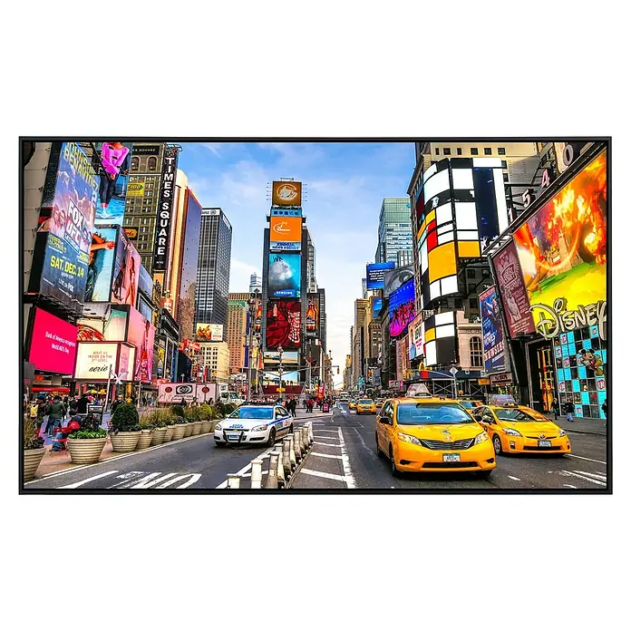Papermoon Infrarot-Bildheizkörper Times Square - 120 x 60 cm, 900 W - Vorderansicht