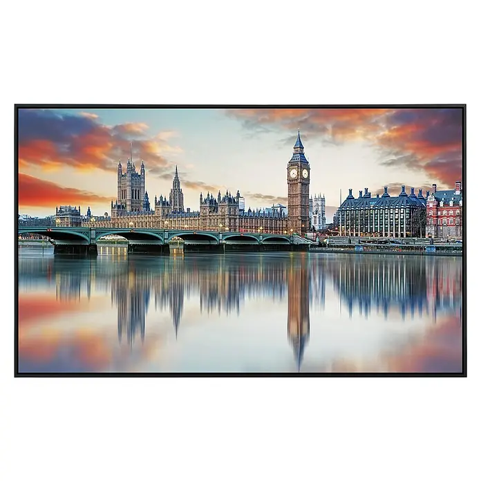 Papermoon Infrarot-Bildheizkörper Big Ben London - 60 x 60 cm, 350 W - Vorderansicht