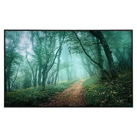 Papermoon  Infrarot-Bildheizkörper Nebelwald im Nebel