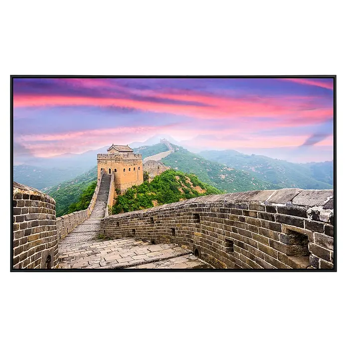 Papermoon Infrarot-Bildheizkörper Chinesische Mauer - 120 x 60 cm, 900 W - Vorderansicht