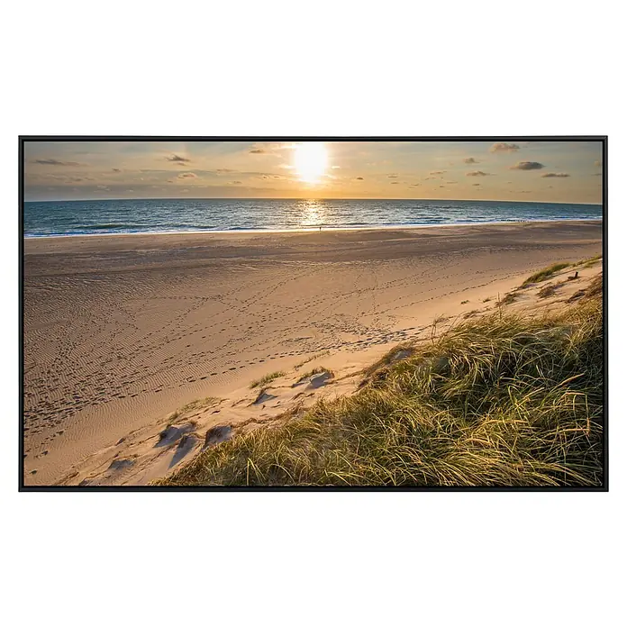 Papermoon Infrarot-Bildheizkörper Dunes Beach Jütland - 120 x 60 cm, 1.200 W - Vorderansicht