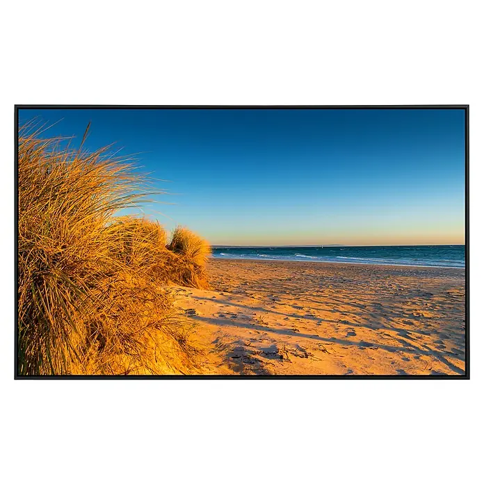 Papermoon Infrarot-Bildheizkörper Dünen Chelsea Beach Australien - 80 x 60 cm, 450 W - Vorderansicht