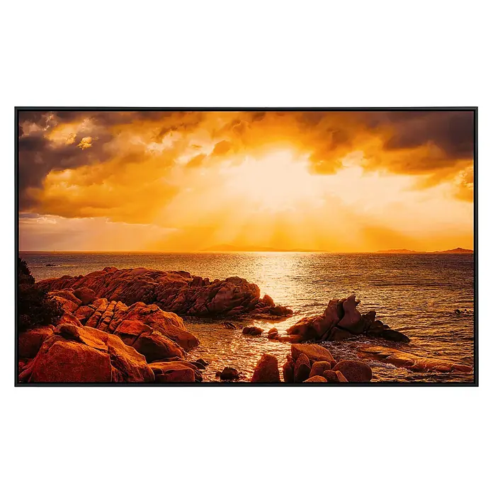 Papermoon Infrarot-Bildheizkörper Capriccioli Beach - 120 x 60 cm, 1.200 W - Vorderansicht
