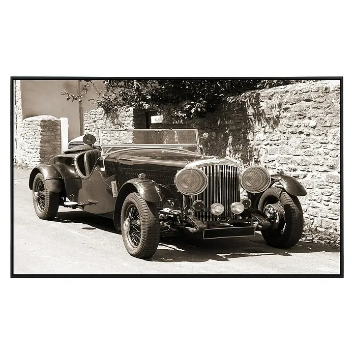 Papermoon Infrarot-Bildheizkörper Oldtimer 1 - 120 x 60 cm, 750 W - Vorderansicht