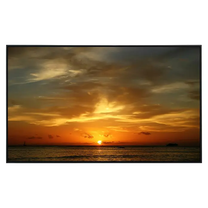 Papermoon Infrarot-Bildheizkörper Waikiki Beach Oahu - 60 x 60 cm, 350 W - Vorderansicht
