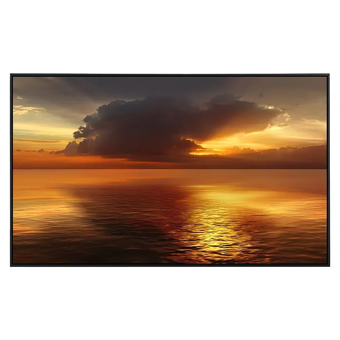 Papermoon Infrarot-Bildheizkörper Ozean im Sonnenuntergang - 120 x 60 cm, 900 W - Vorderansicht