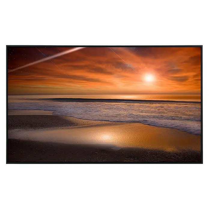 Papermoon Infrarot-Bildheizkörper Bulgarische Schwarzmeerküste - 120 x 60 cm, 900 W - Vorderansicht