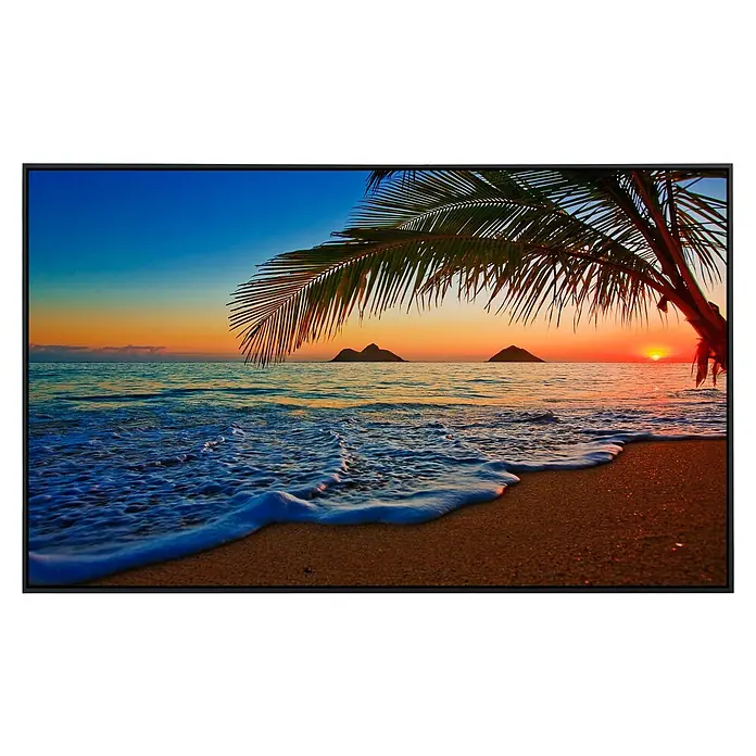 Papermoon Infrarot-Bildheizkörper Lanikai Beach Hawaii - 120 x 60 cm, 900 W - Vorderansicht