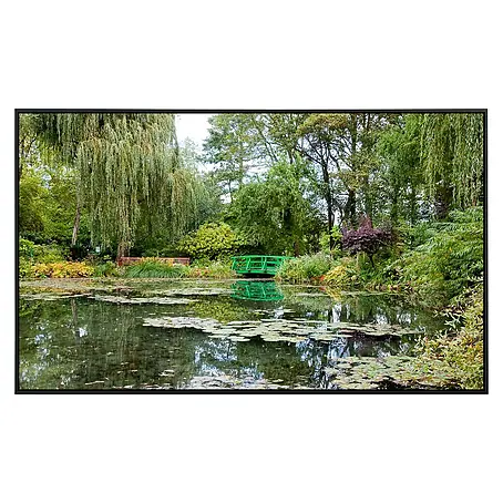 Papermoon  Infrarot-Bildheizkörper Monets Garten 1