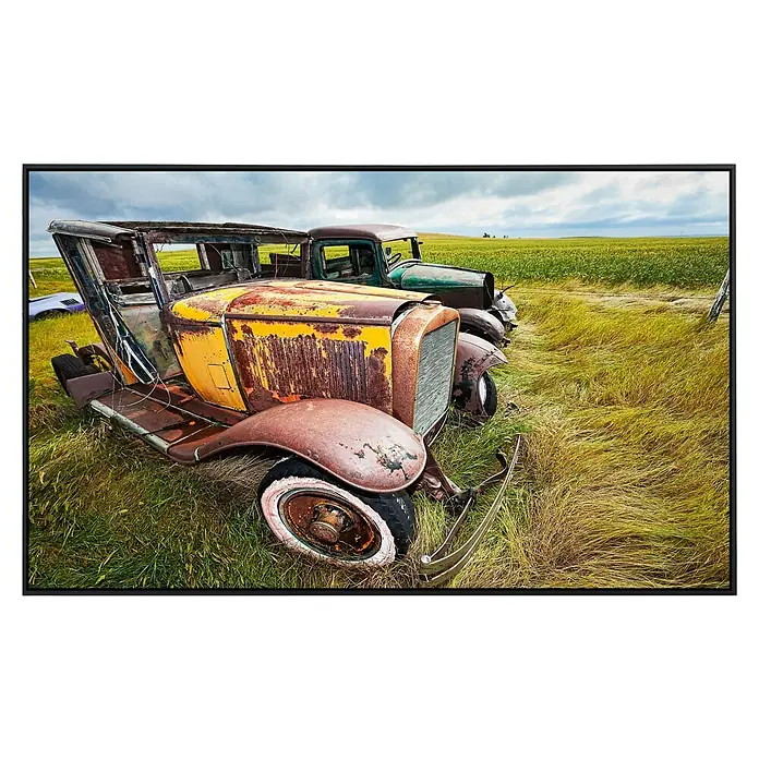 Papermoon Infrarot-Bildheizkörper Oldtimer 2 - 60 x 60 cm, 350 W - Vorderansicht
