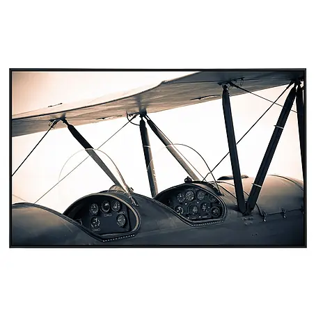 Papermoon  Infrarot-Bildheizkörper Vintage Flugzeug