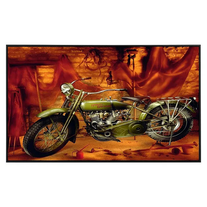 Papermoon Infrarot-Bildheizkörper Vintage HD 1910 - 120 x 60 cm, 900 W - Vorderansicht