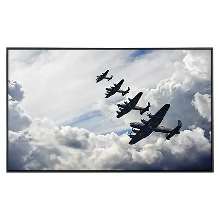 Papermoon  Infrarot-Bildheizkörper Lancaster Bomber
