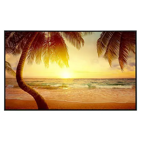 Papermoon  Infrarot-Bildheizkörper Tropischer Strand Sonnenaufgang