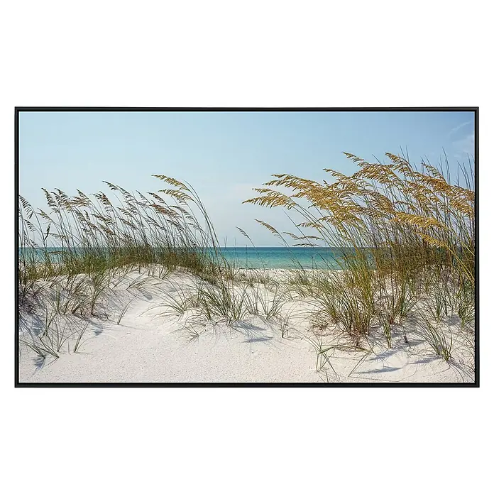 Papermoon Infrarot-Bildheizkörper Ocean Beach Dunes - 120 x 60 cm, 1.200 W - Vorderansicht