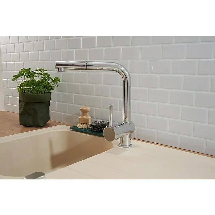 Respekta by Schock Einbauspüle Orlando - 86 x 50 cm, 1 Becken, Cristalite®, Beige - Stimmungsaufnahme
