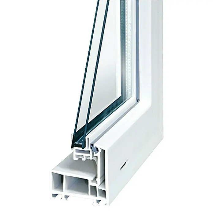 Solid Elements Kippfenster Q59 - 100 x 60 cm, Kunststoff, Weiß - Detailaufnahme