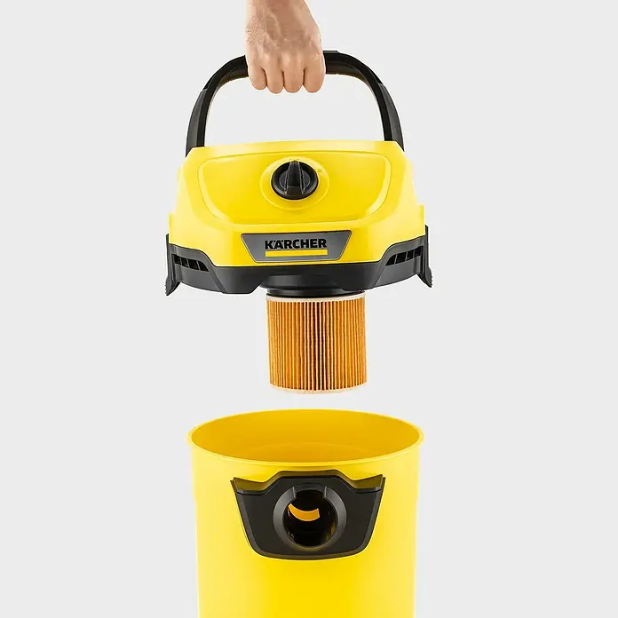 Kärcher Usisivač za mokro i suho usisavanje WD 3 V-17/4/20 - 1.000 W, 17 l - Proizvod u upotrebi
