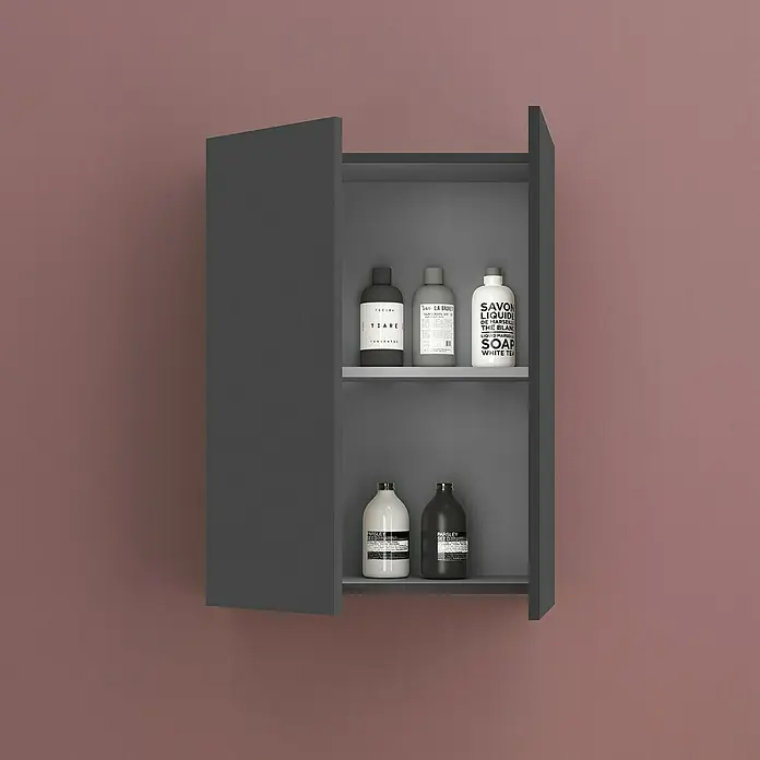 Armario colgante Patri - L x An x Al: 21 x 54 x 74 cm, Antracita - Foto ambiente