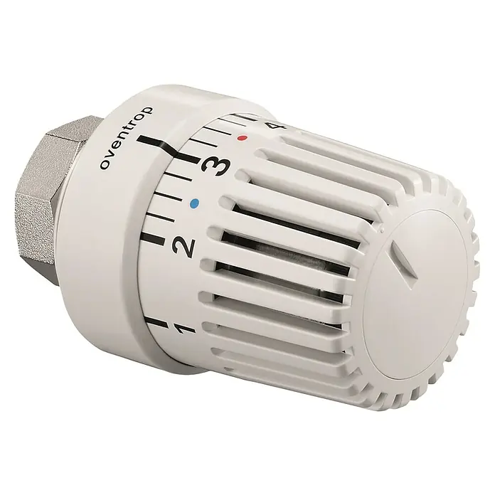 Oventrop Heizkörper-Thermostat Oventrop Uni LH - Weiß - Diagonale Ansicht