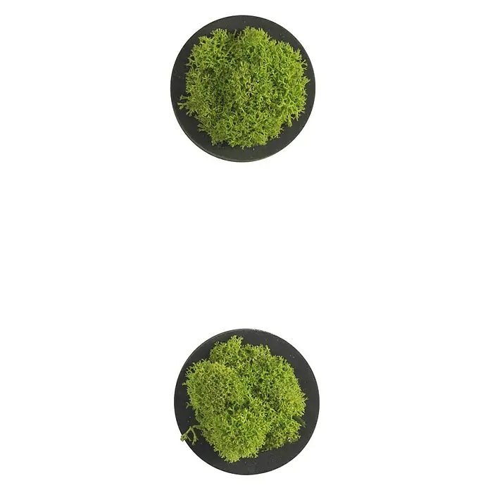styleGreen Wandobjekt Piktogramm - Sonderzeichen Punkt, L x B x H: 4 x 3,5 x 4 cm - Draufsicht