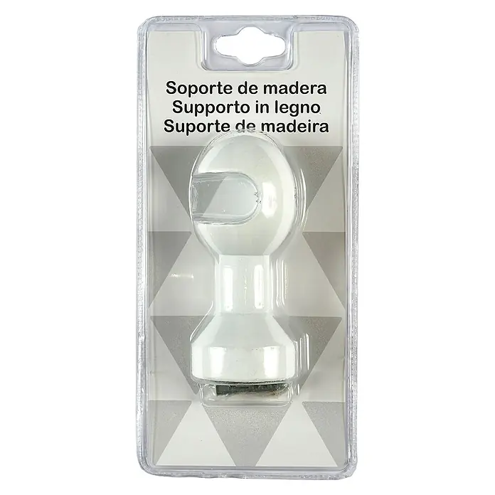 Soporte de pared Basic - Blanco, Largo: 20 cm - Vista frontal