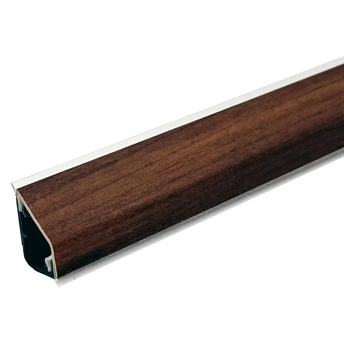 CUCINE Wandabschlussprofil Design 4036 Aurora Walnut - 64 x 1,6 x 2,4 cm - Detailaufnahme