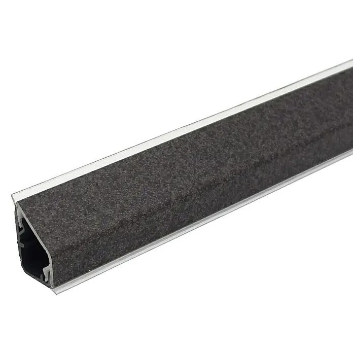 Kantoflex Wandabschlussprofil Design 37978 Mocca - 60 x 1,6 x 2,4 cm - Detailaufnahme