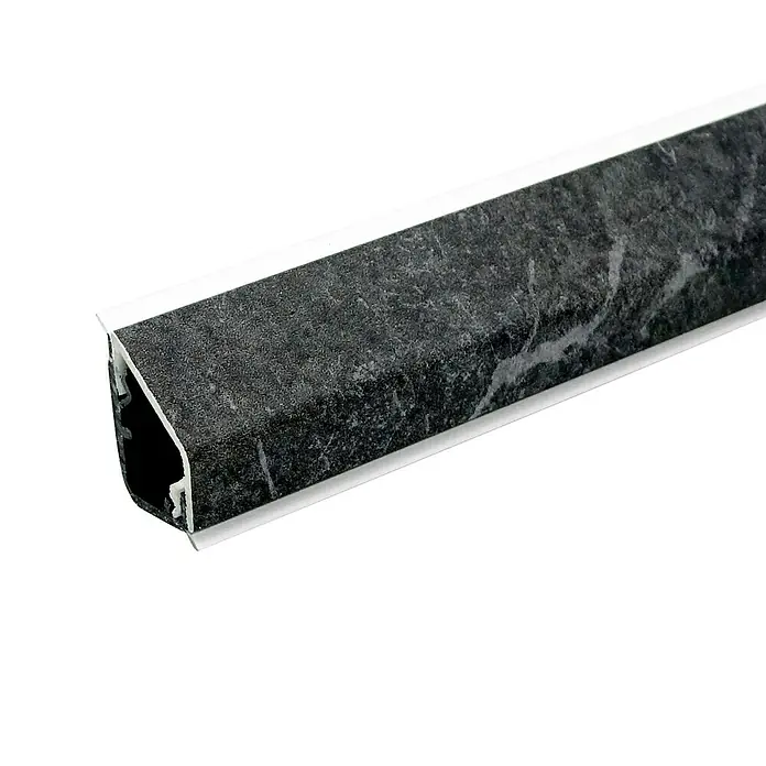 CUCINE Wandabschlussprofil Design 3556 Waldeck Slate - 300 x 1,6 x 2,4 cm - Detailaufnahme