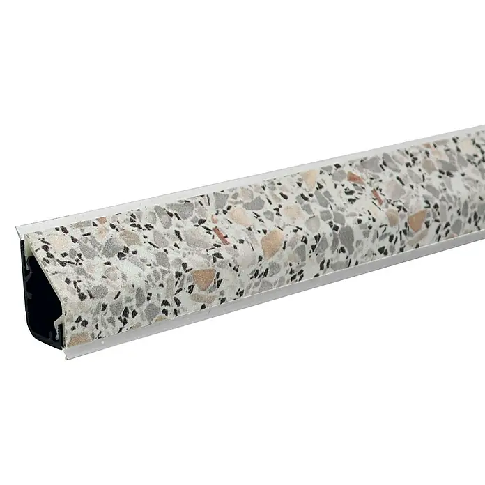 Kantoflex Wandabschlussprofil Design 3952 Ravenna Grau - 300 x 1,6 x 2,4 cm - Detailaufnahme
