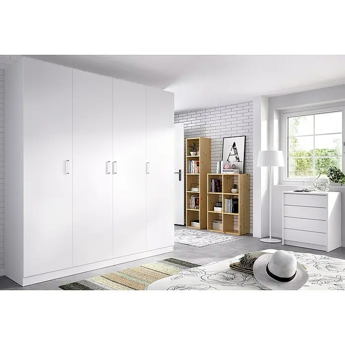Cajonera montada - L x An x Al: 45 x 60 x 72 cm, Blanco, Número de cajones: 4 ud. - Foto ambiente