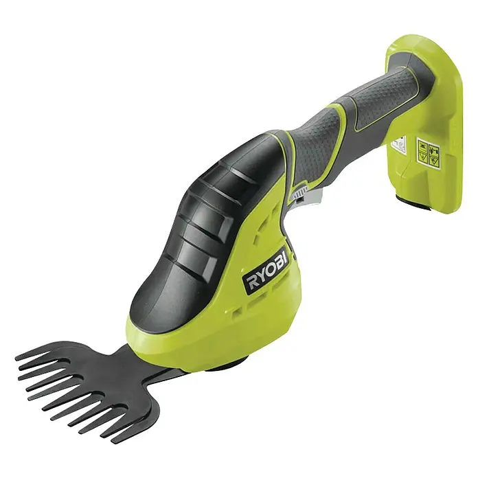 Ryobi ONE+ Akku-Gras- & Strauchschere OGS1822 - 18 V, Li-Ionen, Ohne Akku, Messerbreite: 12 cm - Diagonale Ansicht
