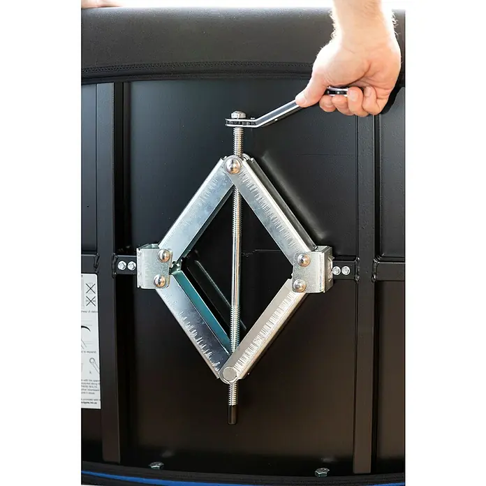 Öko-Tec Tür- & Fenstersperre Floodgate - Größe: M, Verstellbereich: 955 mm - 1.185 mm, Höhe: 680 mm, Montageart: Klemmen - Anwendungsbeispiel
