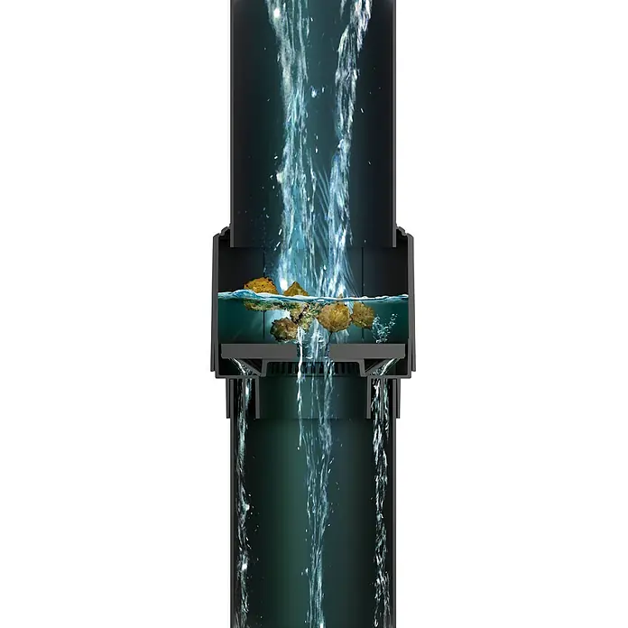 Regenwasserfilter - 4 -tlg., Passend für: Regentonne Maze, Tube, Aquacan, Smooth, Peruno, Aqua Tower, Tower Stone - Anwendungsbeispiel