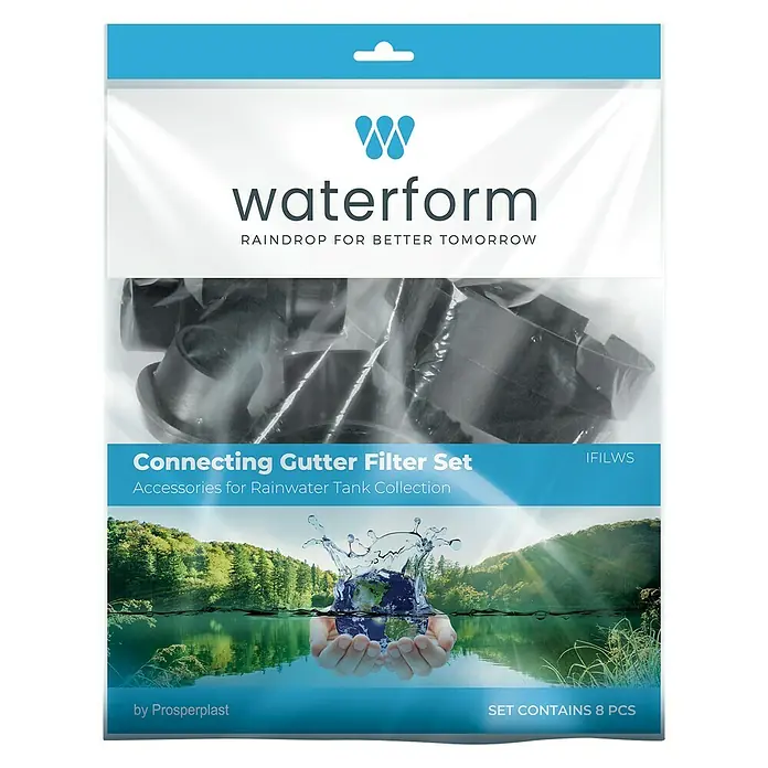 Regenwasserfilter - 8 -tlg., Passend für: Regentonne Maze, Tube, Aquacan, Smooth, Peruno, Aqua Tower, Tower Stone - Vorderansicht