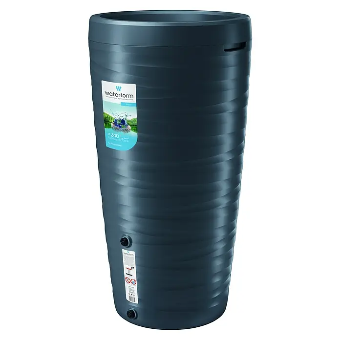 Regenspeicher Maze - 240 l, Anthrazit - Vorderansicht