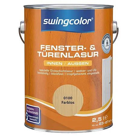swingcolor  Fenster- & Türenlasur