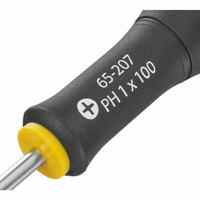 Stanley FatMax Schraubendreher - PH 1, Klingenlänge: 100 mm - Detailaufnahme
