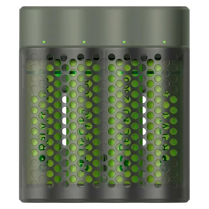GP ReCyko Batterijoplader - Passend bij: AA en AAA - Vooraanzicht