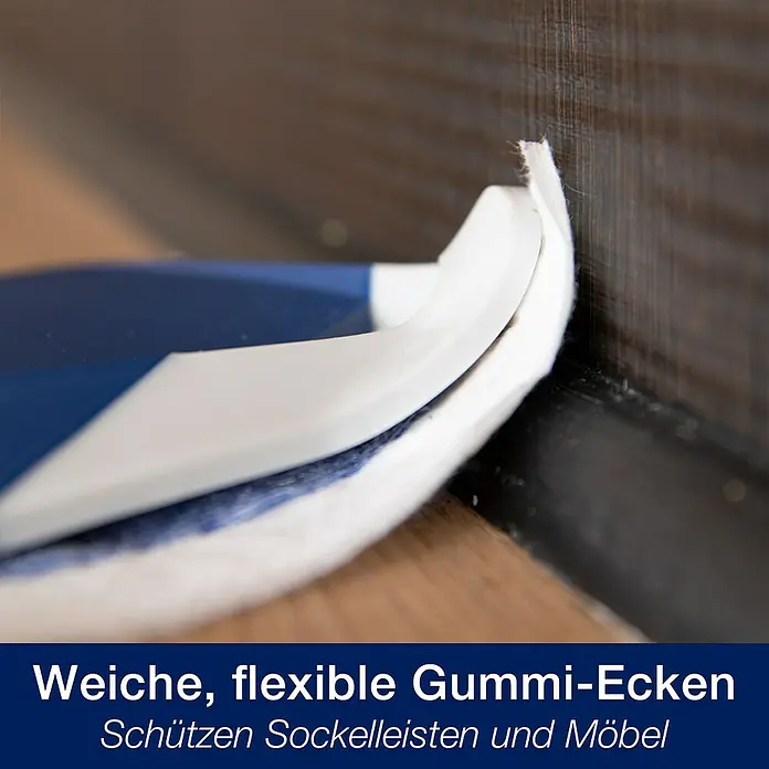 Bona Spray Mop für Holzfußböden - Mikrofaser, 1 x Bona Spray Mop, 1 x Bona Spray Mop Refiller (Kartusche), 1 x Bona Mikrofaser-Reinigungspad - Anwendungsbeispiel