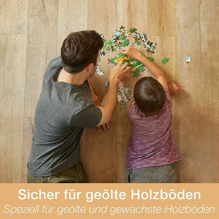 Bona Spray Mop für geölte Holzfußböden - 1 x Spray Mop, 1 x nachfüllbare Kartusche mit 850 ml Reinigungsmittel, 1 x Microfaser-Reinigungspad - Anwendungsbeispiel