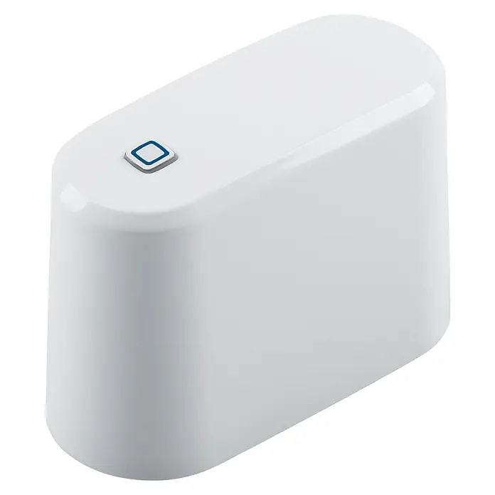 Homematic IP Sensor für Türschloss HmIP-DLS - Batteriebetrieben - Diagonale Ansicht
