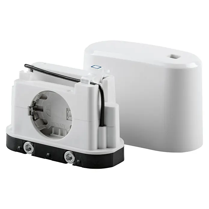 Homematic IP Sensor für Türschloss HmIP-DLS - Batteriebetrieben - Diagonale Ansicht