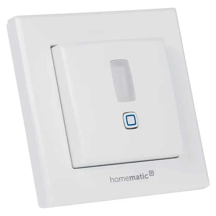 Homematic IP Bewegungsmelder HmIP-SMI55-2 - Weiß - Diagonale Ansicht