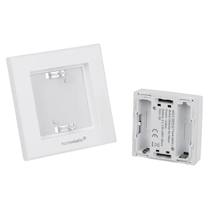 Homematic IP Bewegungsmelder HmIP-SMI55-2 - Weiß - Diagonale Ansicht
