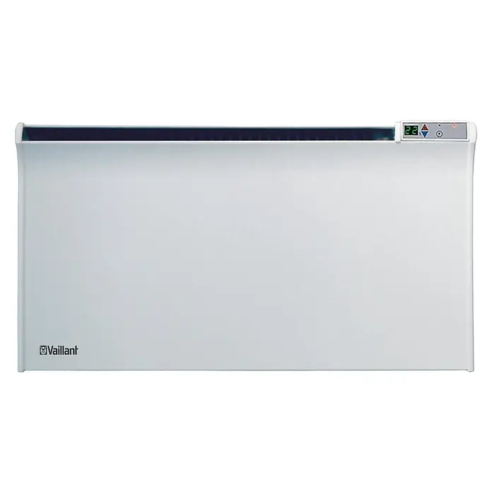 Vaillant Raumheizkörper Wandkonvektor - L x B x H: 167 x 8,4 x 35 cm, 2 kW, Weiß - Vorderansicht