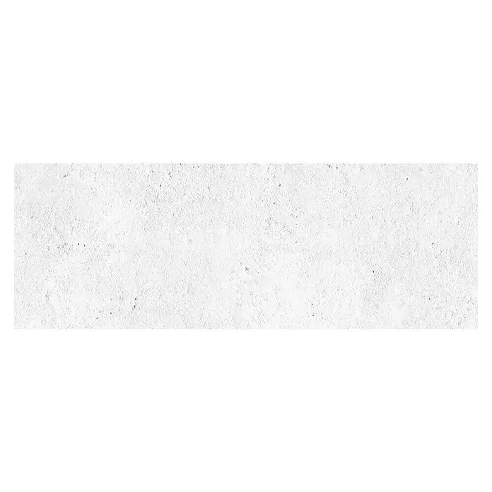 Revestimiento cerámico Thermes - 25 x 70 cm, Blanco, Efecto cemento - Vista superior