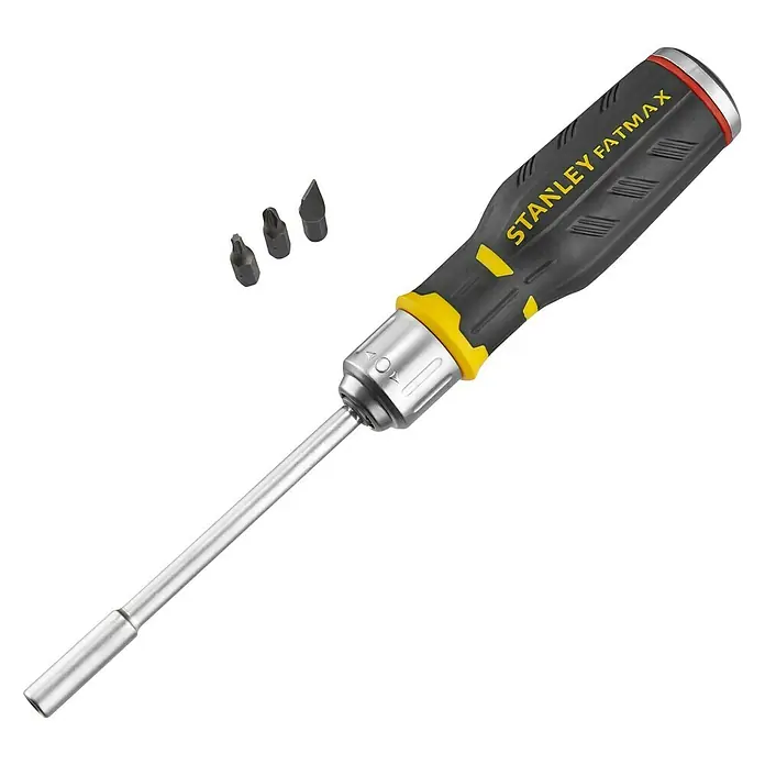 Stanley FatMax Schraubendreher mit Ratsche FMHT0-62690 - 13 -tlg. - Diagonale Ansicht