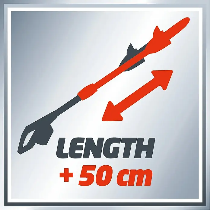 Multiherramienta eléctrica GC-HC 9024 T - 900 W, Longitud de la cuchilla: 20 cm - Dibujo técnico
